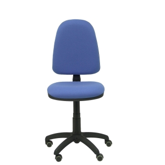 Ayna bali blue chair clear parquet wheels