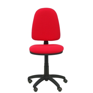 Ayna bali red chair wheels parquet