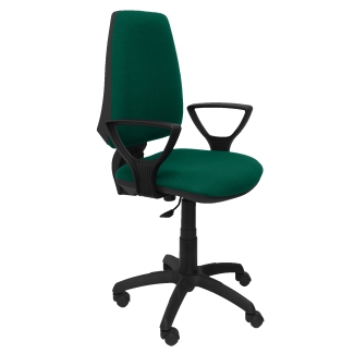 Elche CP bali green chair fixed arms