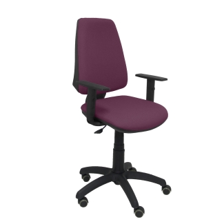 Elche CP bali purple chair arms adjustable wheels parquet