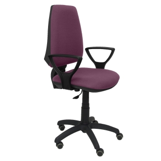Elche CP bali purple chair arms fixed wheels parquet