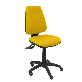 Chair Elche S BALI yellow wheels parquet