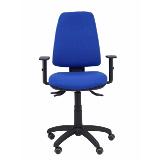Elche S bali blue chair arms adjustable wheels parquet