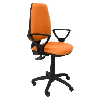 Elche S bali orange chair fixed arms