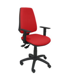 Elche S bali red chair adjustable arms