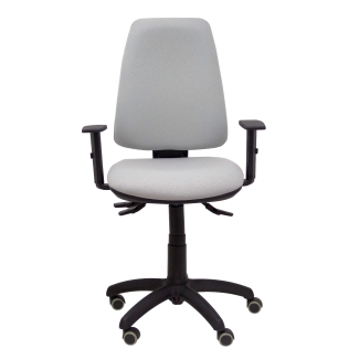 Elche S chair adjustable arms bali light gray parquet wheels
