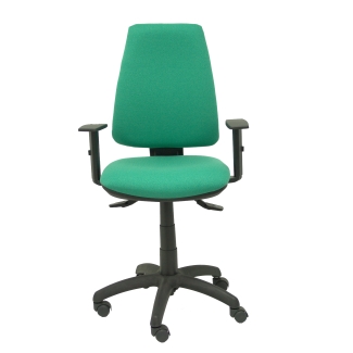 Elche S bali green chair adjustable arms