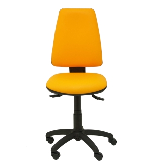 Elche sincronizada cadeira laranja similpiel