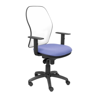 Jorquera mesh chair seat bali white light blue