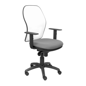 Jorquera mesh chair seat white gray