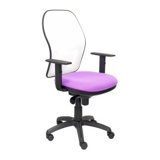 Jorquera mesh chair seat white bali lila