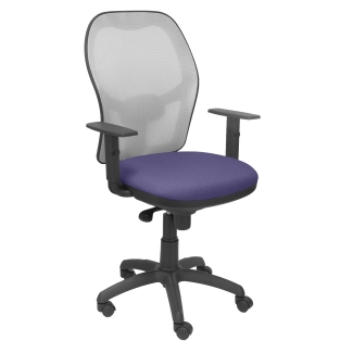 Jorquera mesh chair seat bali gray light blue