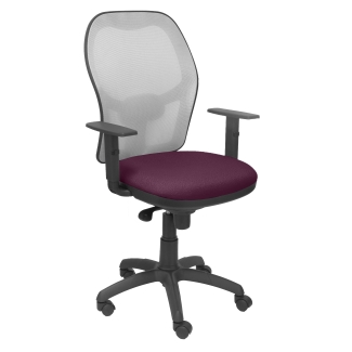 Jorquera mesh chair seat purple gray bali