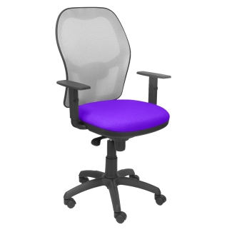 Jorquera mesh chair seat gray lilac bali