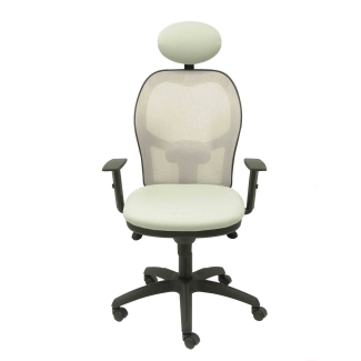 Jorquera mesh chair seat gray light gray bali fixed headboard