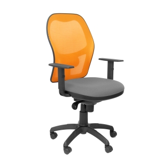Jorquera malha cadeira de assento de laranja cinza bali