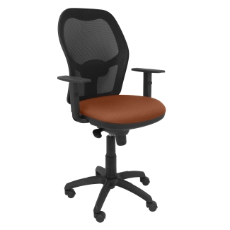 Jorquera mesh chair seat black brown bali