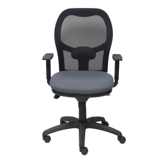 Jorquera mesh chair seat bali black dark gray