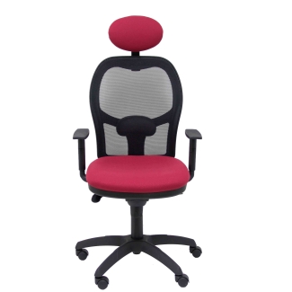 Jorquera chair seat bali black mesh garnet fixed headboard