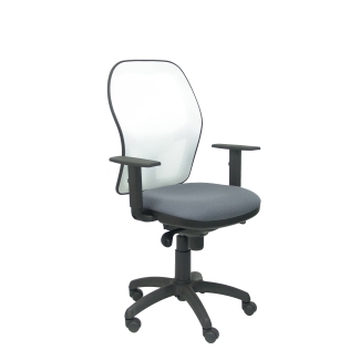 Jorquera mesh chair seat bali white dark gray