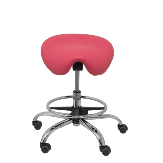 Alatoz stool pink similpiel