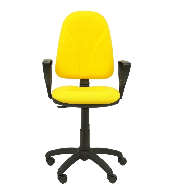 Algarra bali yellow chair fixed arms