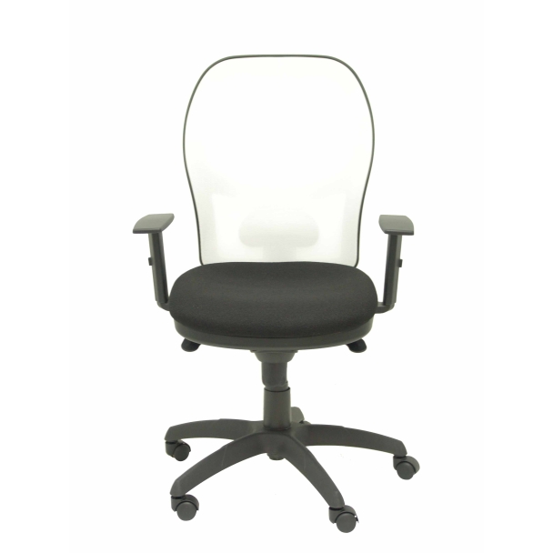 Jorquera mesh chair seat white black bali