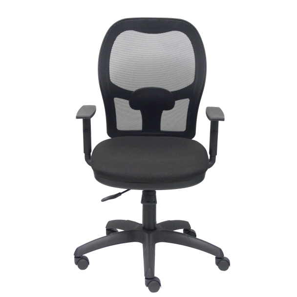 Jorquera mesh chair seat bali black with black traslak