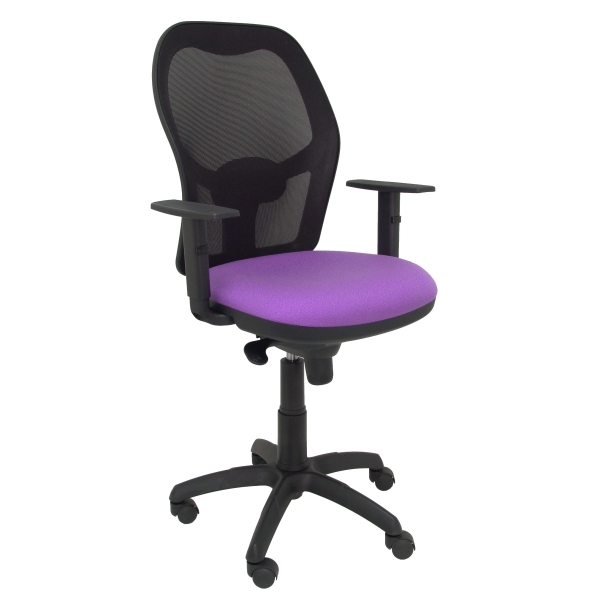 Jorquera mesh chair seat black bali lila