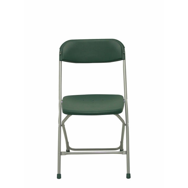 Pack 5 green folding chairs Viveros