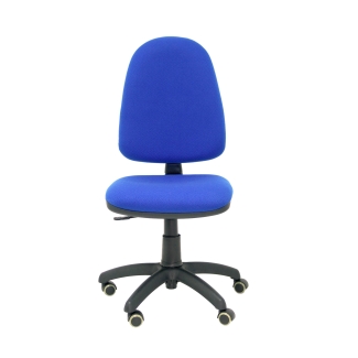 Ayna bali blue chair wheels parquet