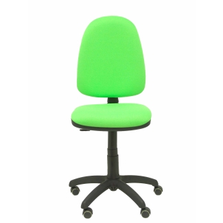 Ayna bali pistachio green chair wheels parquet