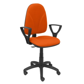 Algarra bali orange chair fixed arms
