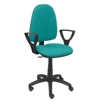 Algarra bali green chair fixed arms