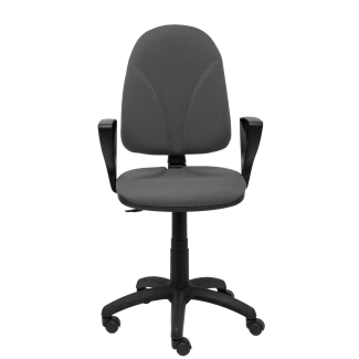 Algarra bali chair dark gray fixed arms