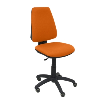 Elche CP bali chair wheels orange parquet