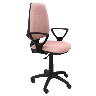 Elche chair pale pink CP bali fixed arms