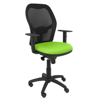 Jorquera mesh chair seat black green pistachio