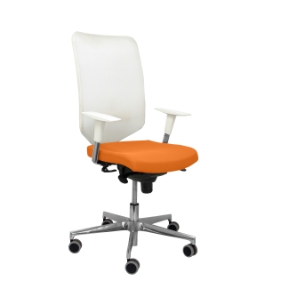 Ossa white orange chair bali