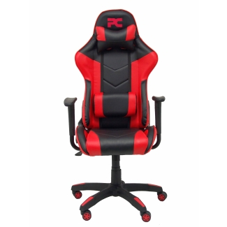Atalaya gaming chair black and red imitation leather.