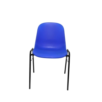 Chaise de Réunion Modèle Alborea Lot de 2  PVC Blue Sans Accoudoirs