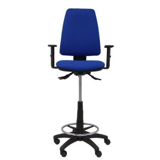 Elche S bali blue stool adjustable arms