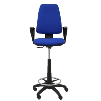 Elche CP stool fixed arms bali blue