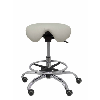 Alatoz stool gray similpiel