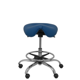 Alatoz similpiel stool blue