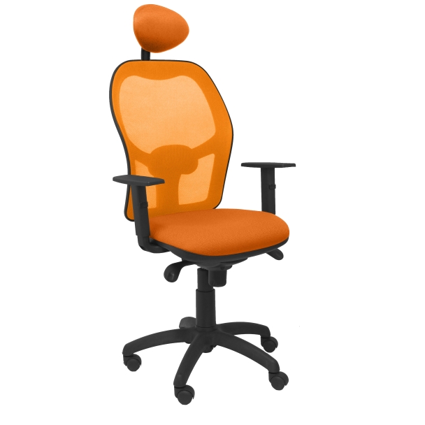 Jorquera mesh chair seat orange orange bali fixed headboard