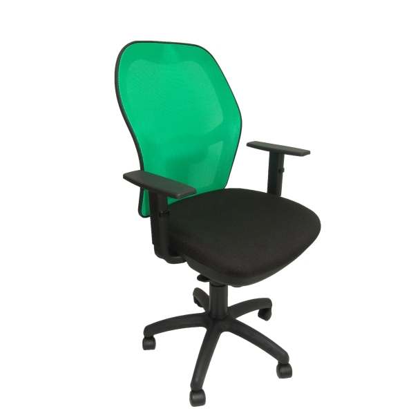 Jorquera mesh chair seat green black bali