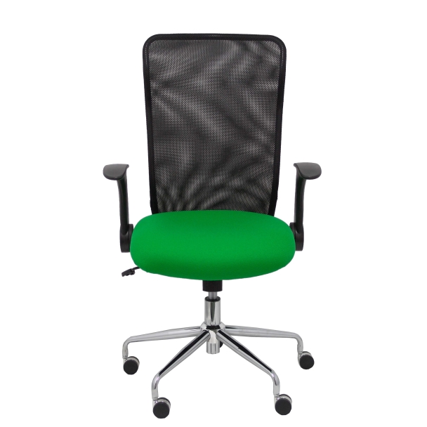 Minaya mesh chair backrest seat green black bali
