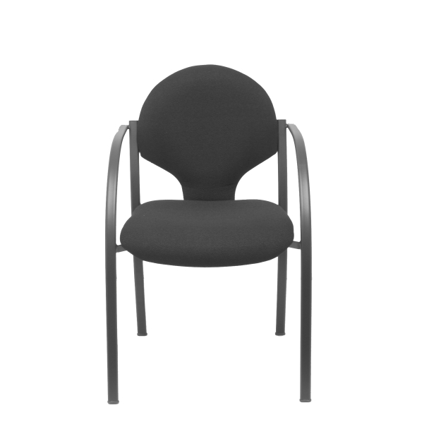Hellin Pack 2 chairs black chassis black bali