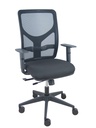 Silla Motilla traslack malla negra asiento bali negro brazo regulable